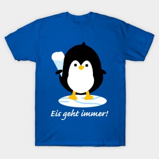 Funny penguin with ice cream T-Shirt